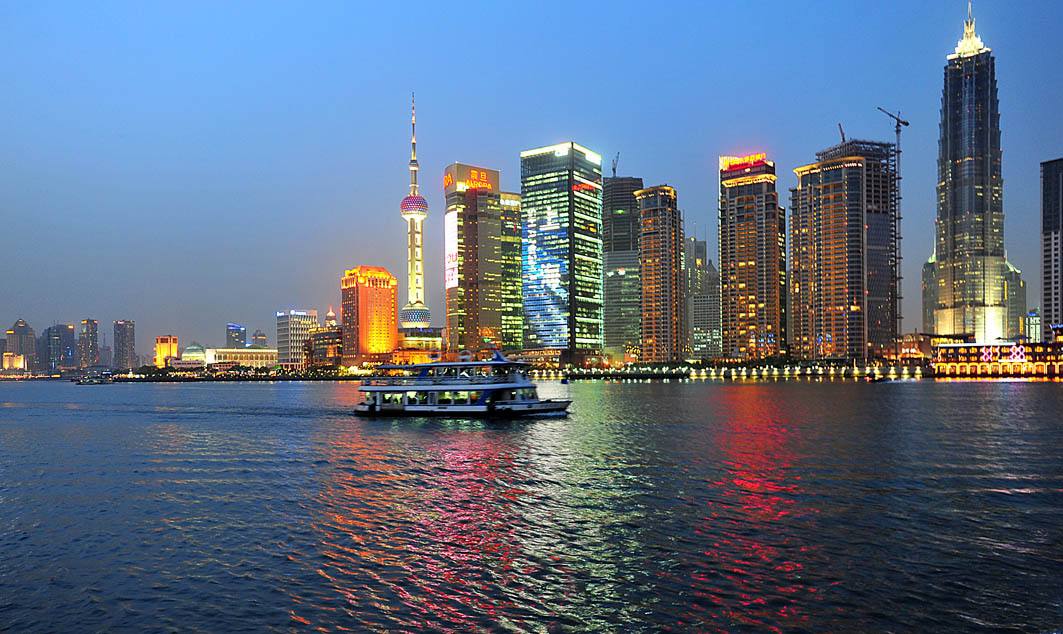 the Huangpu River shanghai