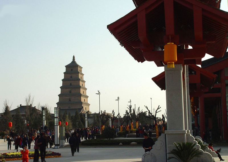 9 days china tour with big goose pagoda.jpg