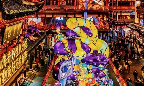 Traditional Folk Activities-yuyuan old street Traditional Folk Activities-yuyuan old street