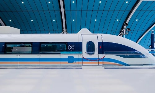 Maglev Train-Station