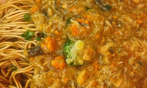 Crab Roe Noodle